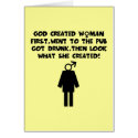 Anti men feminist cards