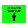 Anti men post card