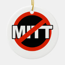 Anti Mitt Name -.png Christmas Tree Ornament