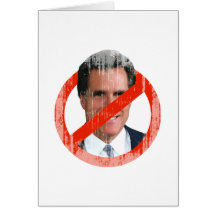 ANTI MITT ROMNEY PIC 2.png Greeting Cards