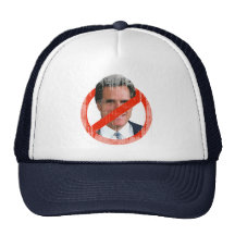 ANTI MITT ROMNEY PIC 2.png Mesh Hat