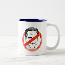 Anti Mitt Romney white -.png Mug