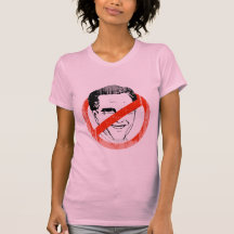 Anti Mitt Romney white -.png Tee Shirts