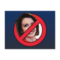 Anti Nancy Pelosi Postcard