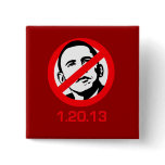 Anti-Obama - 1.20.13 Button