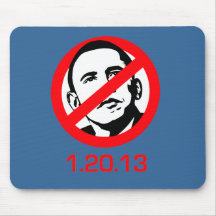 Anti-Obama - 1.20.13 Mouse Mat