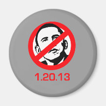 Anti-Obama - 1.20.13 Refrigerator Magnets