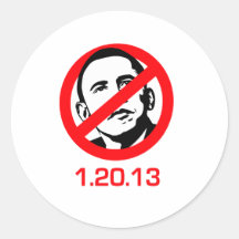 Anti-Obama - 1.20.13 Sticker