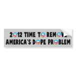 Anti Obama 2012 Bumper Stickers