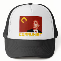 Anti-Obama: Barack Obama Communist Mesh Hat