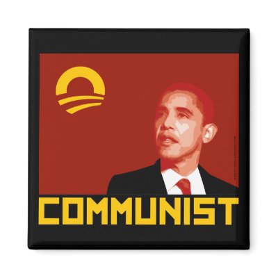 Anti-Obama: Barack Obama Communist Magnet by AmericanElephant