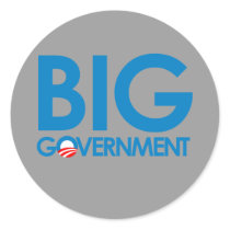 Anti-Obama - Big Government Stickers