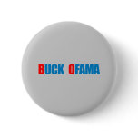 Anti-Obama - Buck Ofama blue Pinback Buttons