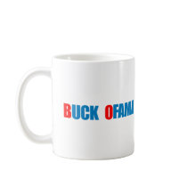 Anti-Obama - Buck Ofama blue Coffee Mugs