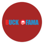 Anti-Obama - Buck Ofama Round Sticker