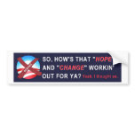 Anti-Obama Bumper Sticker bumper stickers