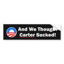 Anti-Obama Bumper Sticker