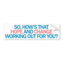 Anti Obama Bumper Sticker bumper stickers