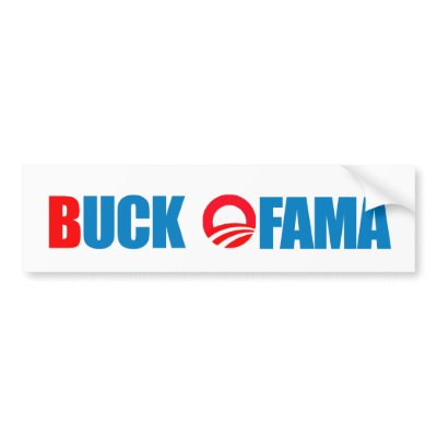 Anti-Obama Bumper Sticker: Buck Ofama by antiobama