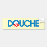 Anti-Obama Bumpersticker - Douche Bumper Sticker
