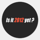 Anti-Obama Bumpersticker - Is it 2012 yet