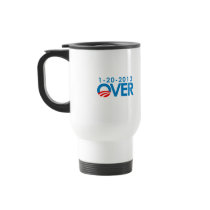 Anti-Obama Bumpersticker - Over 1-20-2013 Coffee Mug