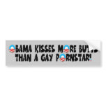 Anti Obama,butt kisser Obama bumper stickers