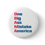 Anti Obama Button