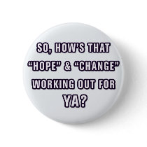 Anti Obama Button