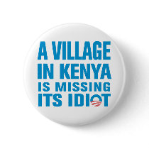 Anti Obama Button