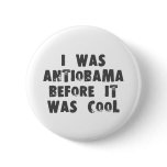 Anti Obama Button