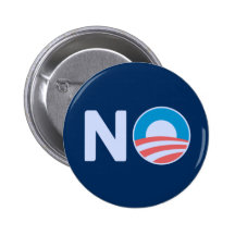 Anti Obama Button