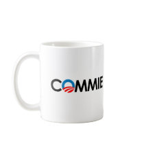Anti-Obama - Commie black Coffee Mug