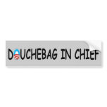 Anti Obama,douchebag Obama bumper stickers