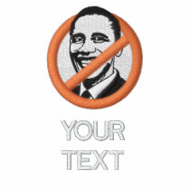 Anti-Obama Embroidered T-shirt