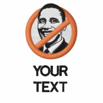 Anti-Obama Embroidered T-shirt