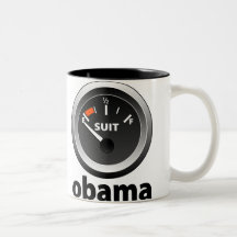 Anti-Obama: Empty Suit Coffee Mug
