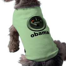 Anti-Obama: Empty Suit Dog T-shirt