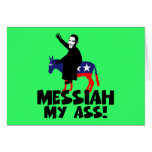 Anti Obama false messiah Card