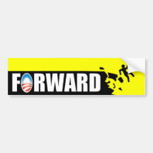 Anti Obama - Forward - off a cliff Bumper Stickers