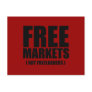 Anti-Obama - Free Markets not Freeloaders Postcards