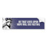 Anti-Obama - He that lives upon hope T-shirt Bumper Sticker