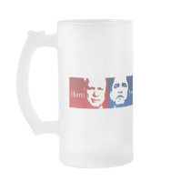 Anti-Obama - Hero vs. Zero Coffee Mugs