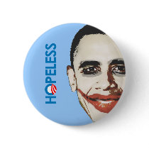 Anti-Obama - HOPELESS Pin