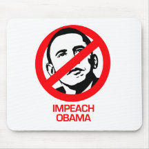 Anti-Obama - Impeach Obama Mouse Mat