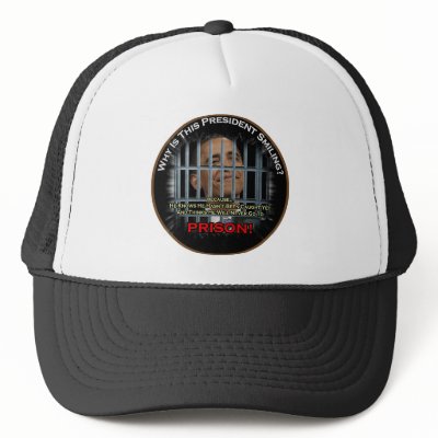 Anti Obama in Prison Trucker Hat by balance50