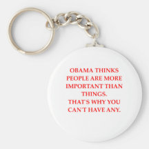 anti obama joke key chains