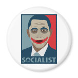 Anti-Obama Joker Socialist Magnets