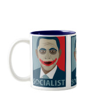 Anti-Obama Joker Socialist Coffee Mug