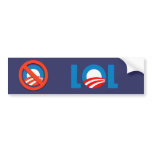 Anti-Obama - LOL bumper stickers